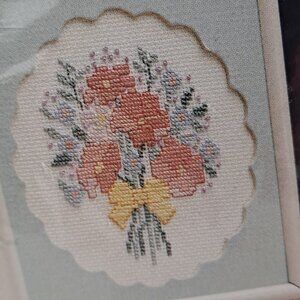 Sunset Floral Nosegay #1441 Counted Cross Stitch Kit NWT